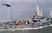 Three sailors injured in explosion on board Indian naval ship